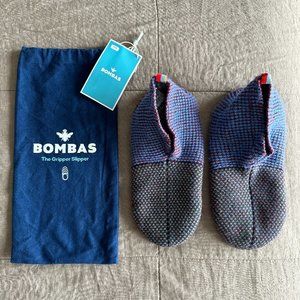Mens Bombas Gripper Slipper - barely worn - inc original pouch and label